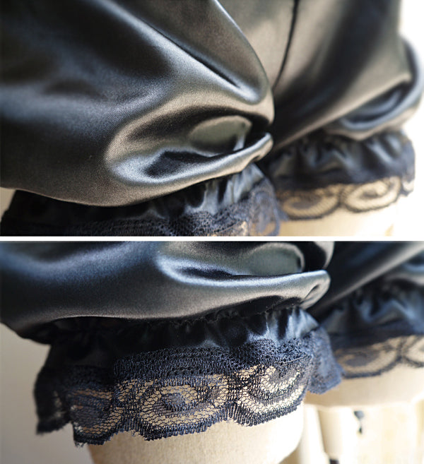 Satin lace short drawers