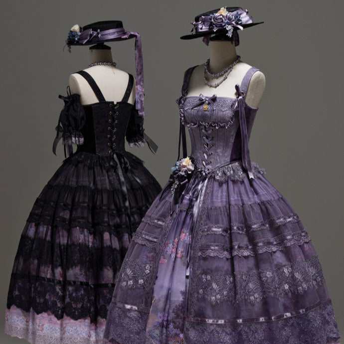 [Pre-orders available until 2/26] Romantic Rose Sleeveless Corset Top