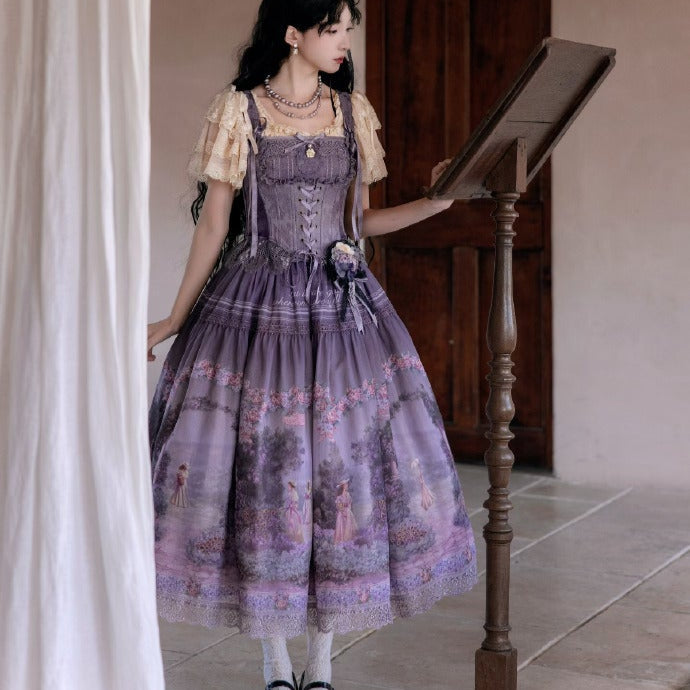 [Pre-orders available until 2/26] Romantic Rose Sleeveless Corset Top