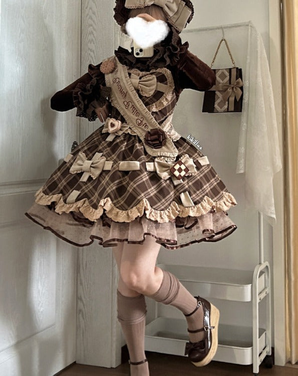 Ribbon Gift Box Dot Tulle Pannier