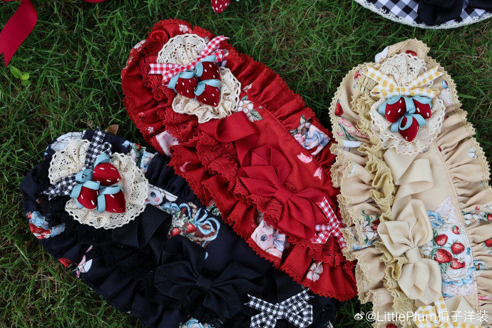 [Only available with simultaneous purchase] Strawberry Bouquet accessories