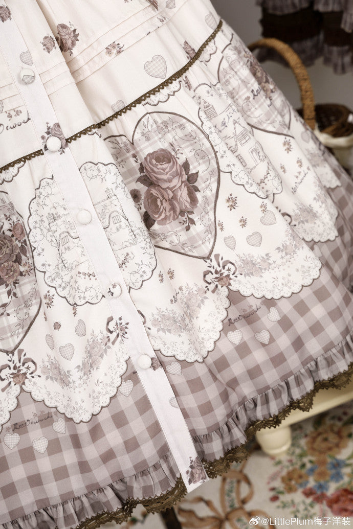 【受注予約2/12まで】Sepia Rose Town スカート