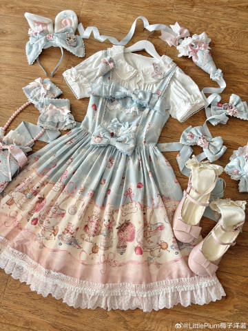 【受注予約1/7まで】Bunny Bakery ジャンパースカート