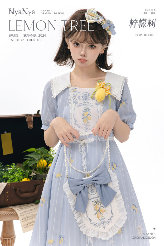 [Sales period ended] Lemon Tree Sailor Collar Dress