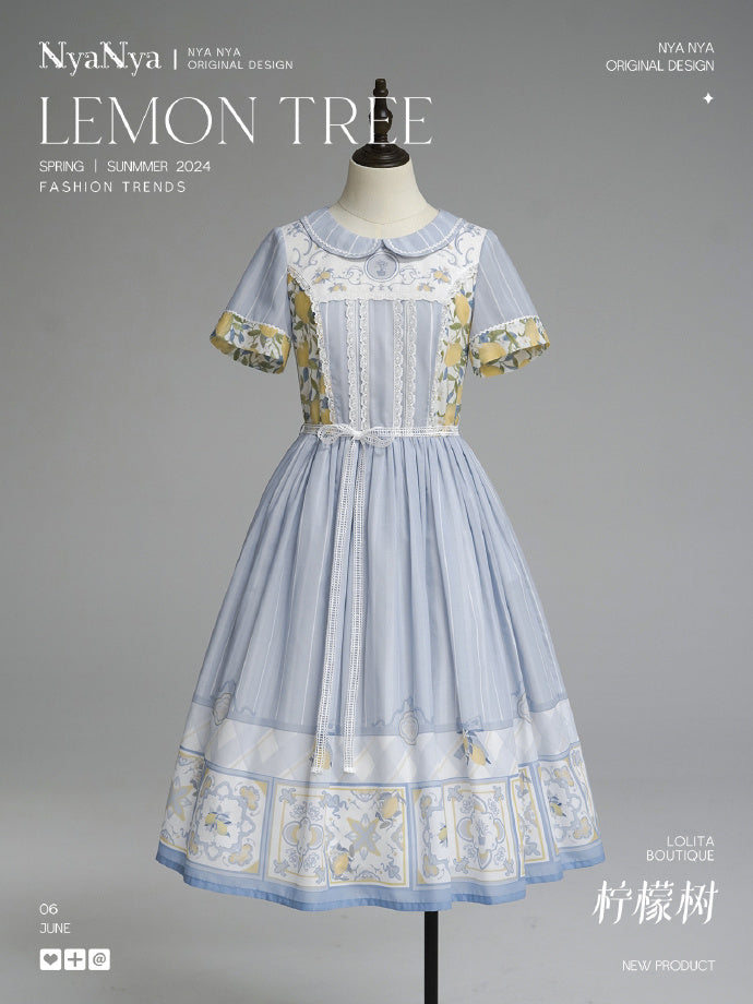 [Sales period ended] Lemon Tree round-neck dress