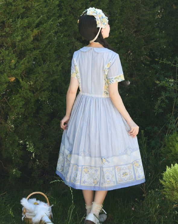 [Sales period ended] Lemon Tree round-neck dress