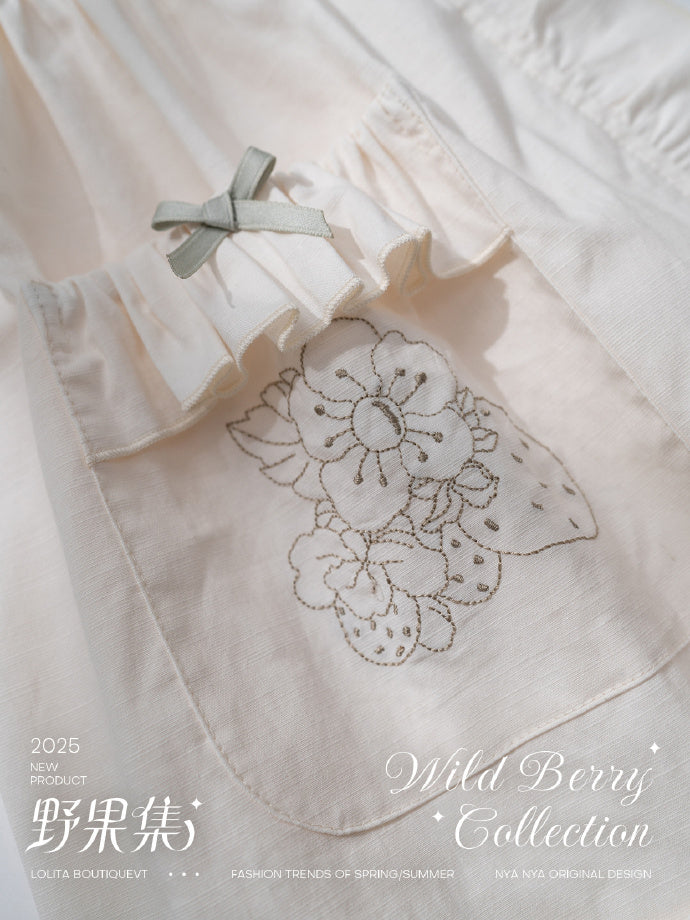 同時購入のみ【受注予約4/23まで】Wild Berry Collection エプロン