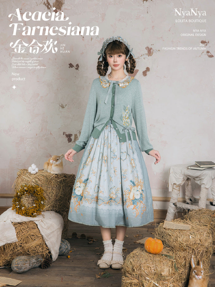 【受注予約8/20まで】Acacia Farnesiana ニットカーディガン