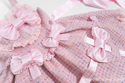 Ribbon Gift Box ミニ丈ジャンパースカート