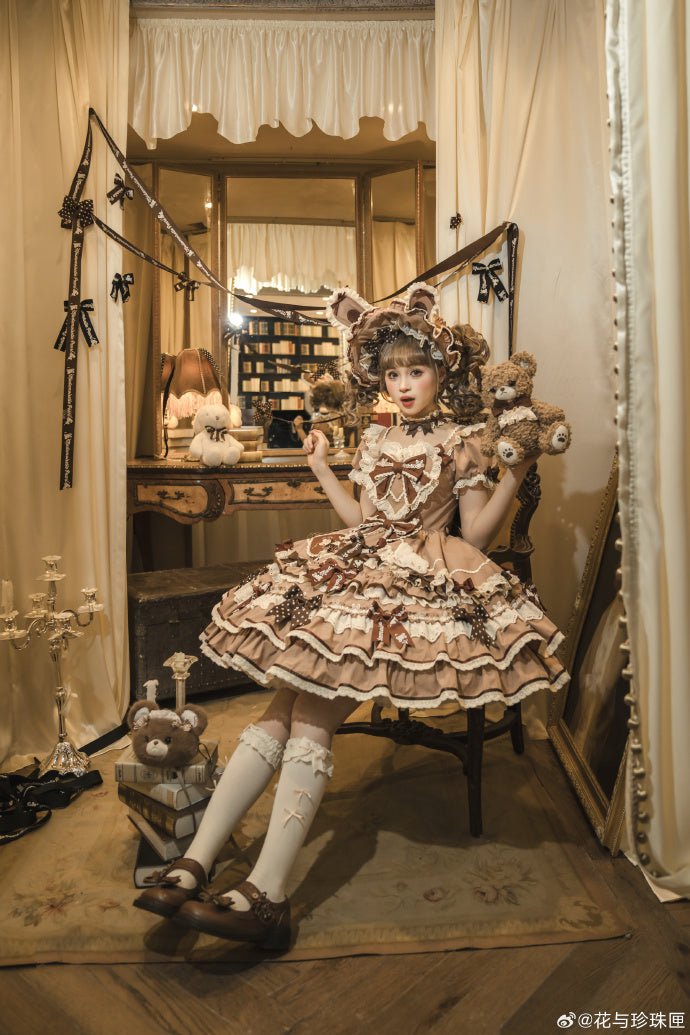 【受注予約6/11まで】Bow Rabbit スペシャルワンピース・全4色