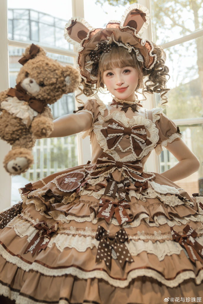 【受注予約6/11まで】Bow Rabbit スペシャルワンピース・全4色