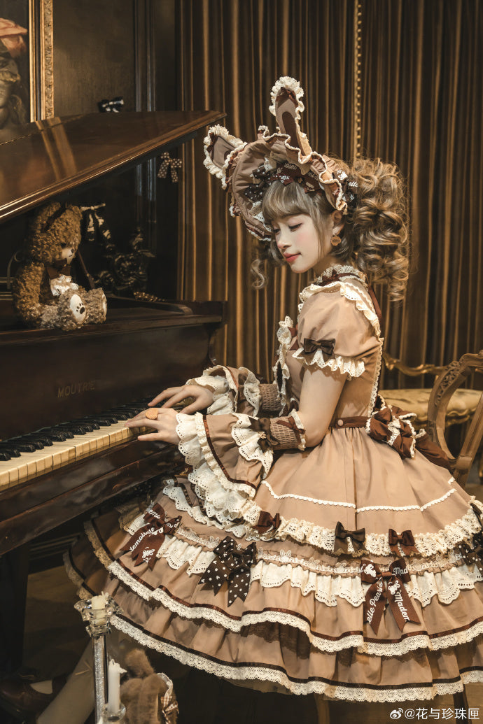 【受注予約6/11まで】Bow Rabbit スペシャルワンピース・全4色