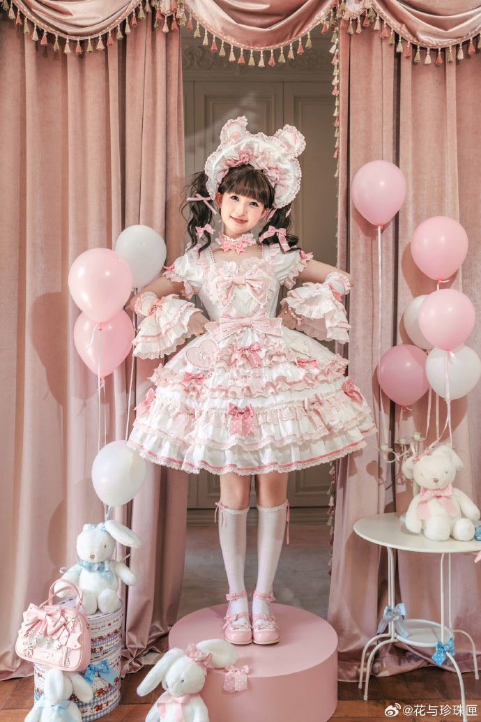 【受注予約6/11まで】Bow Rabbit スペシャルワンピース・全4色