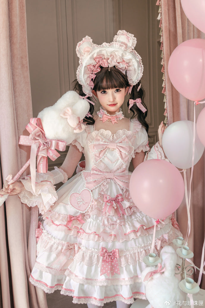 【受注予約6/11まで】Bow Rabbit スペシャルワンピース・全4色