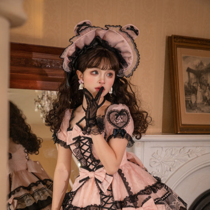 同時購入のみ【受注予約6/11まで】Bow Rabbit ボンネット