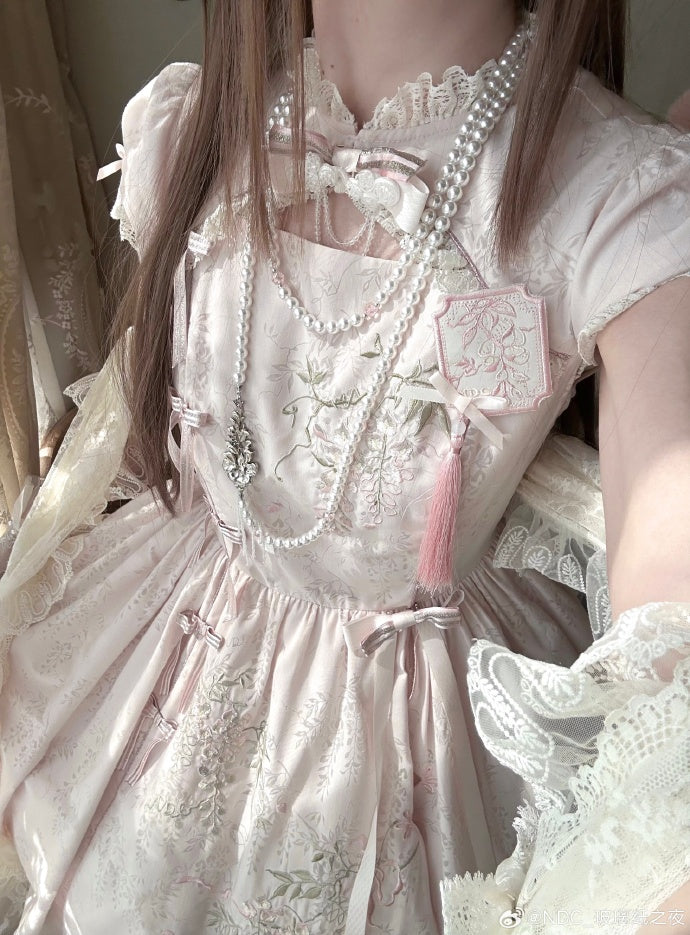 【受注予約6/18まで】紫藤幻夢 オープントップワンピース