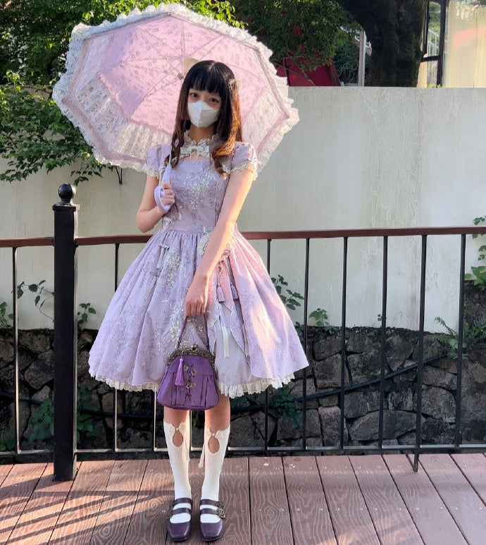 【受注予約6/18まで】紫藤幻夢 オープントップワンピース