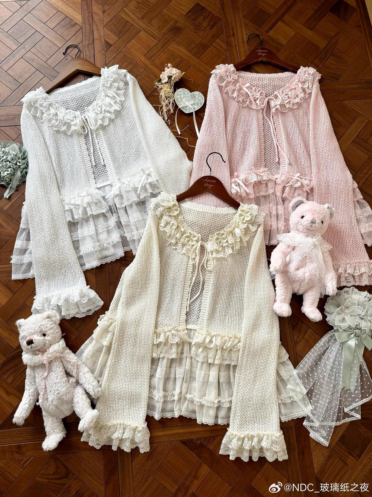 【受注予約1/15まで】春桜2.0 コットンニットカーディガン