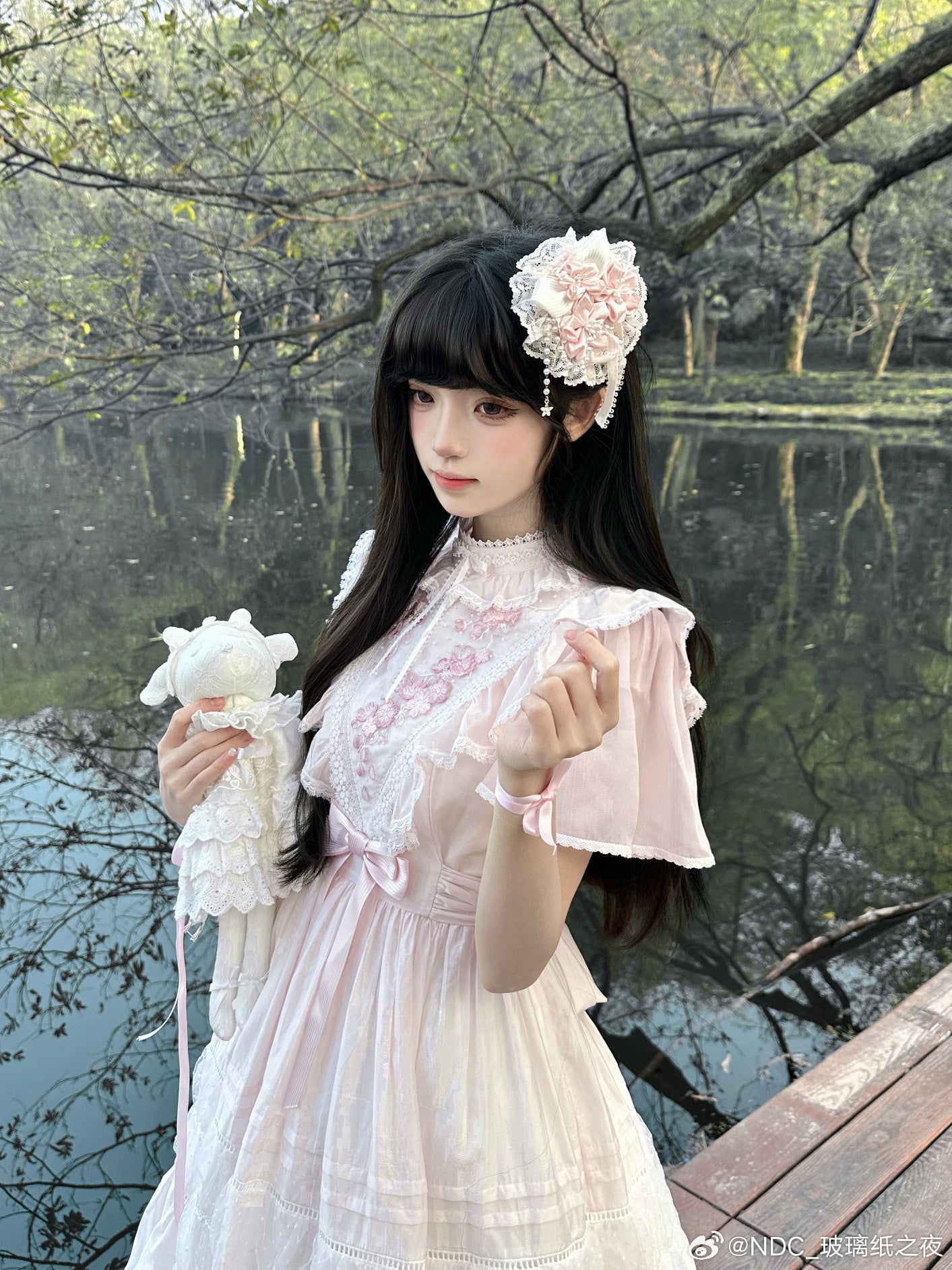 【受注予約1/15まで】春桜2.0 ロング丈ワンピース