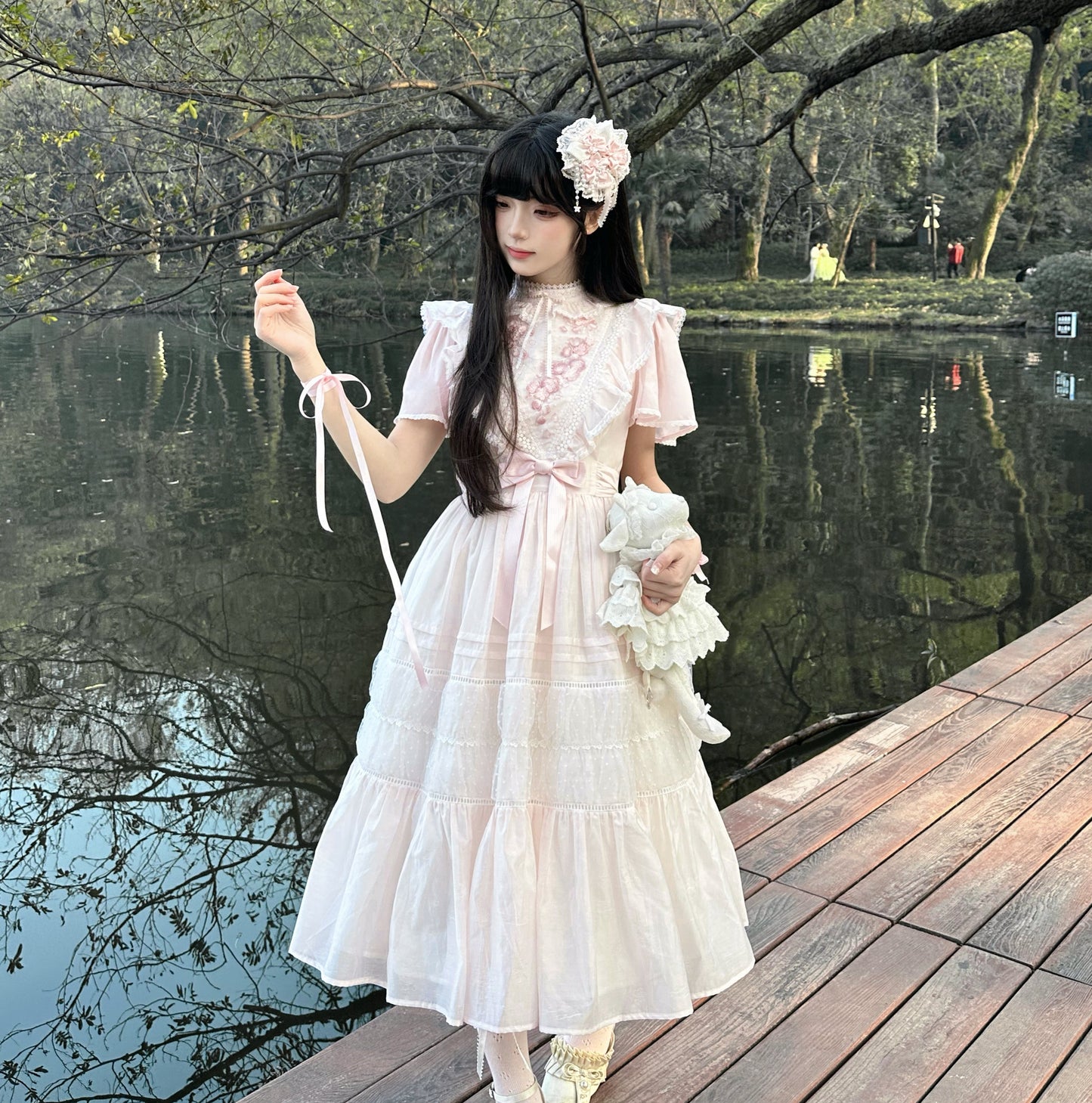 【受注予約1/15まで】春桜2.0 ロング丈ワンピース