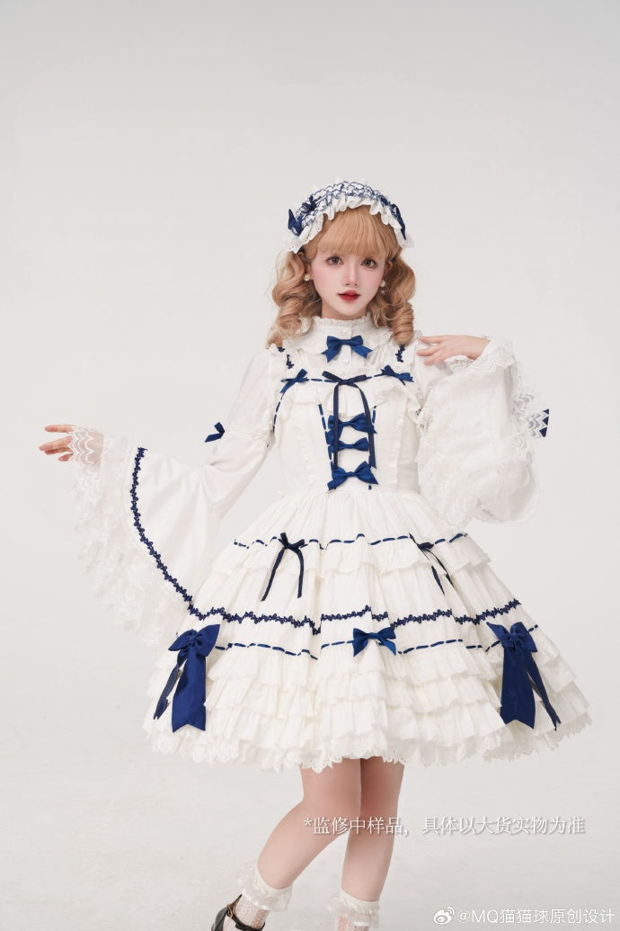 【受注予約8/15まで】Labyrinth Doll ジャンパースカート・姫袖ブラウス2点セット