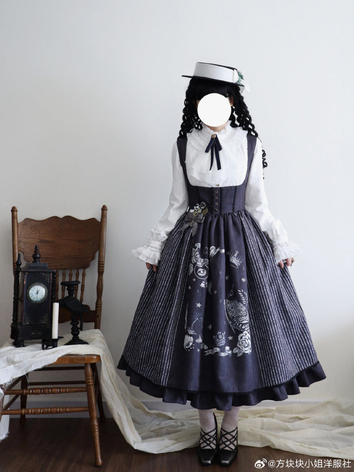 【予約販売】魔法信徒コルセットジャンパースカート