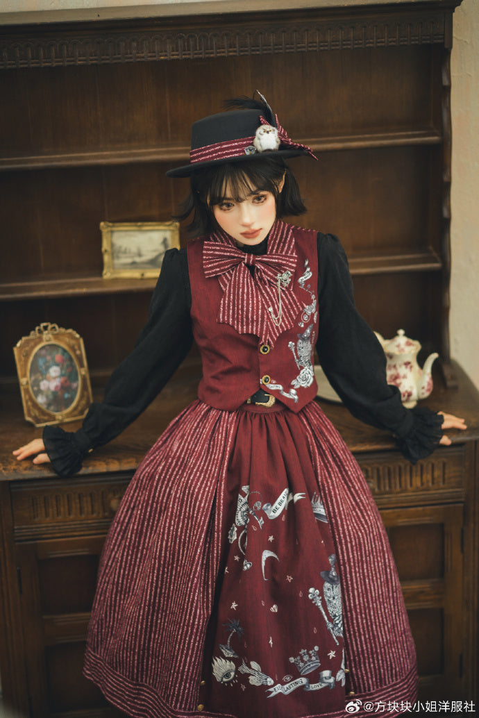 【予約販売】魔法信徒クラシカルスカート