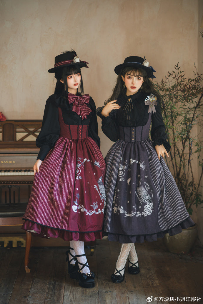 【予約販売】魔法信徒コルセットジャンパースカート