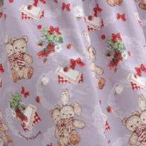 Camellia Berry Sleeveless Setup - Short Length