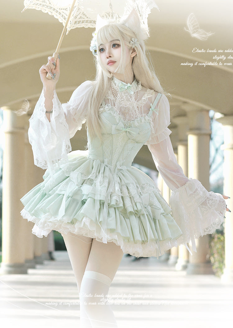 Ballet Fairy ホルターネックジャンパースカート