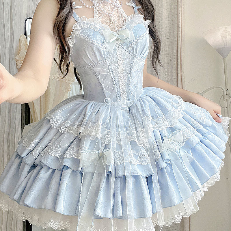 Ballet Fairy ホルターネックジャンパースカート