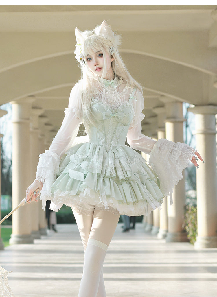 Ballet Fairy ホルターネックジャンパースカート