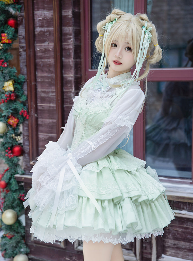 Ballet Fairy ホルターネックジャンパースカート