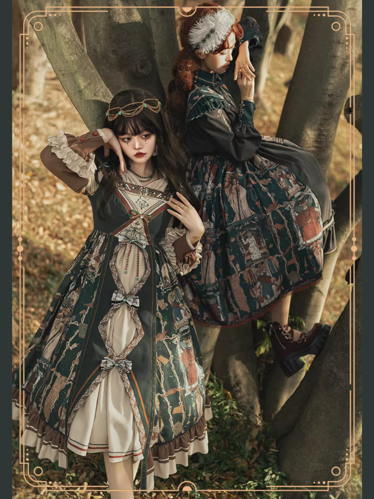 Tarot エジプト風フーディーワンピース ネックレス付