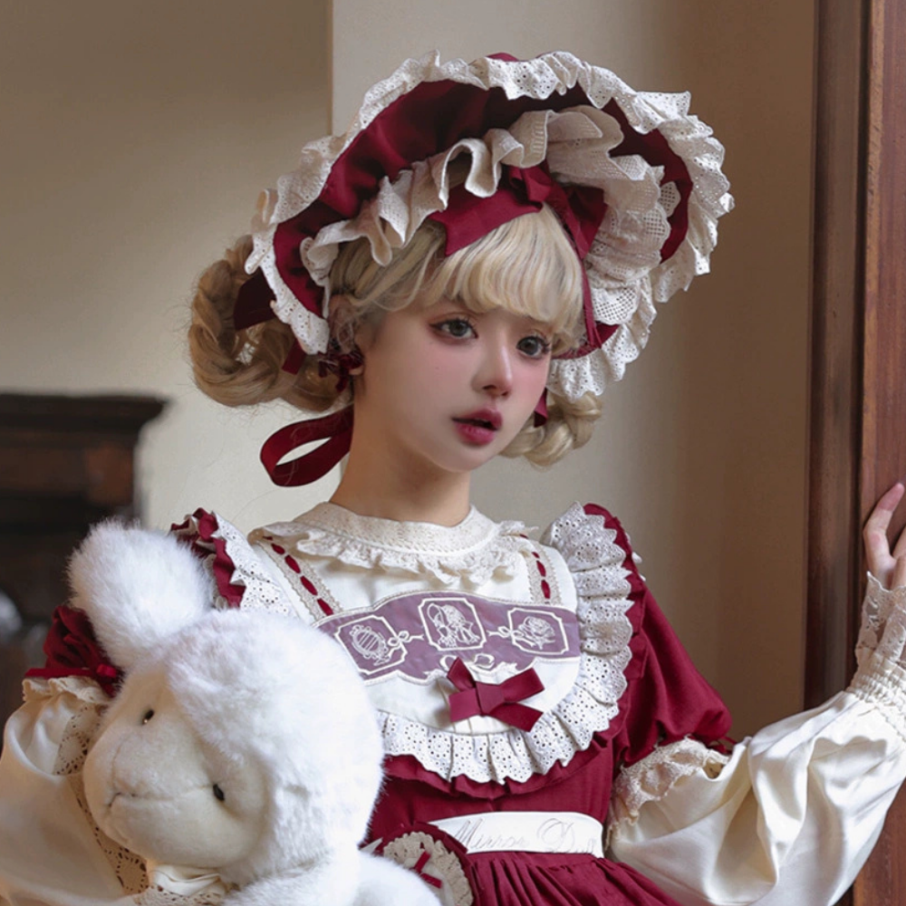 【同時購入のみ】Ribbon Doll ボンネット・ロゼット他アクセサリー