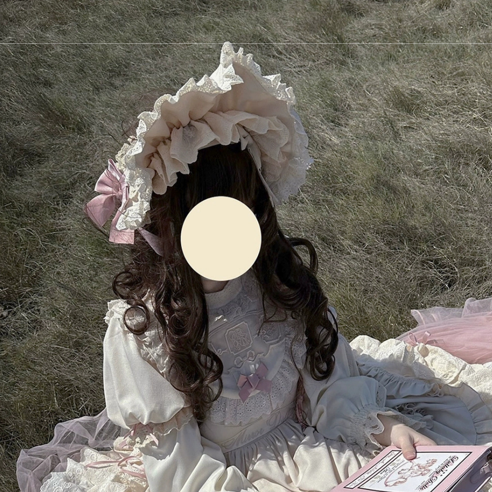 【同時購入のみ】Ribbon Doll ボンネット・ロゼット他アクセサリー