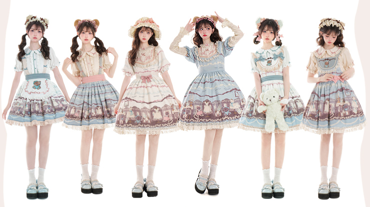 Little Bear's Dollhouse Jumper Skirt