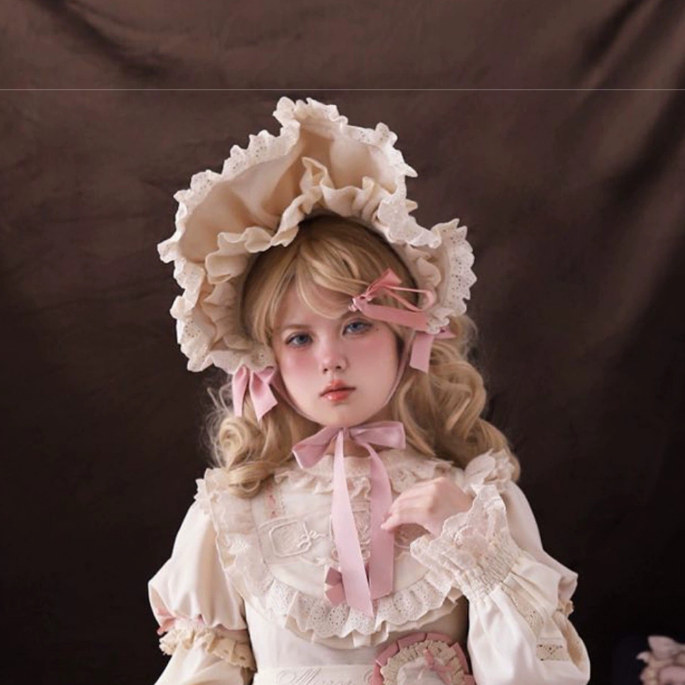 【同時購入のみ】Ribbon Doll ボンネット・ロゼット他アクセサリー