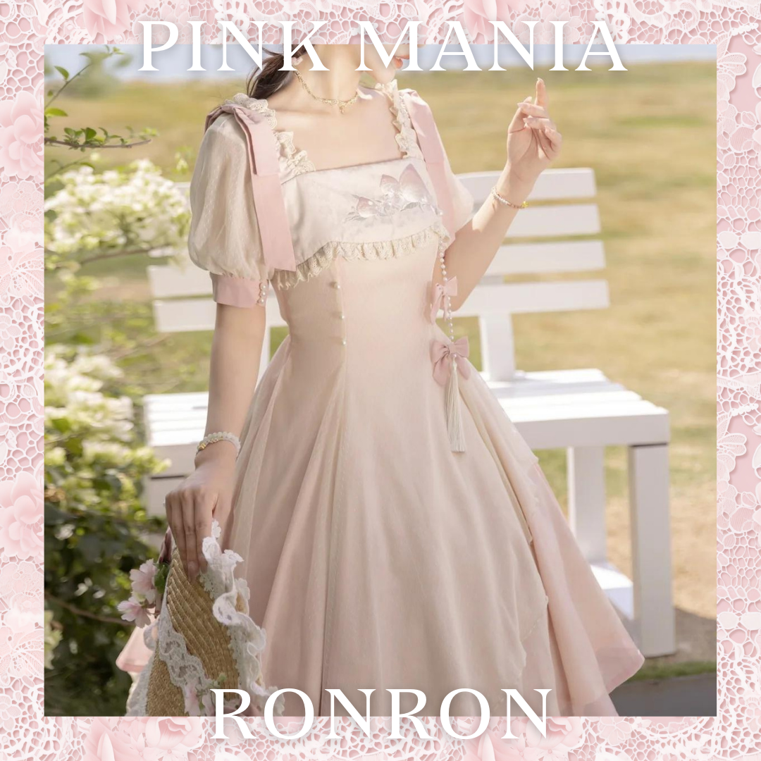 Little Peach スウィートフェアリー半袖ワンピース