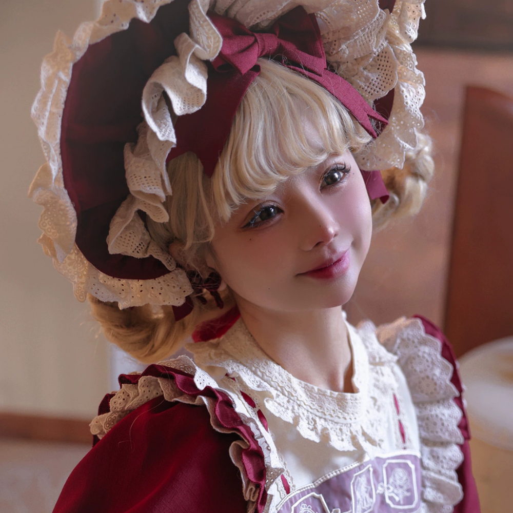 【同時購入のみ】Ribbon Doll ボンネット・ロゼット他アクセサリー