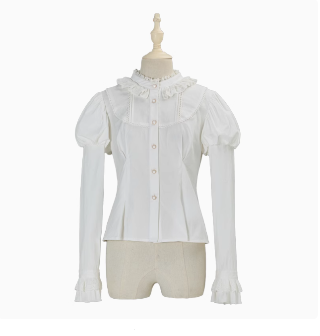 [Pre-orders available until 10/29] Thistle Crown Gigot Sleeve Blouse