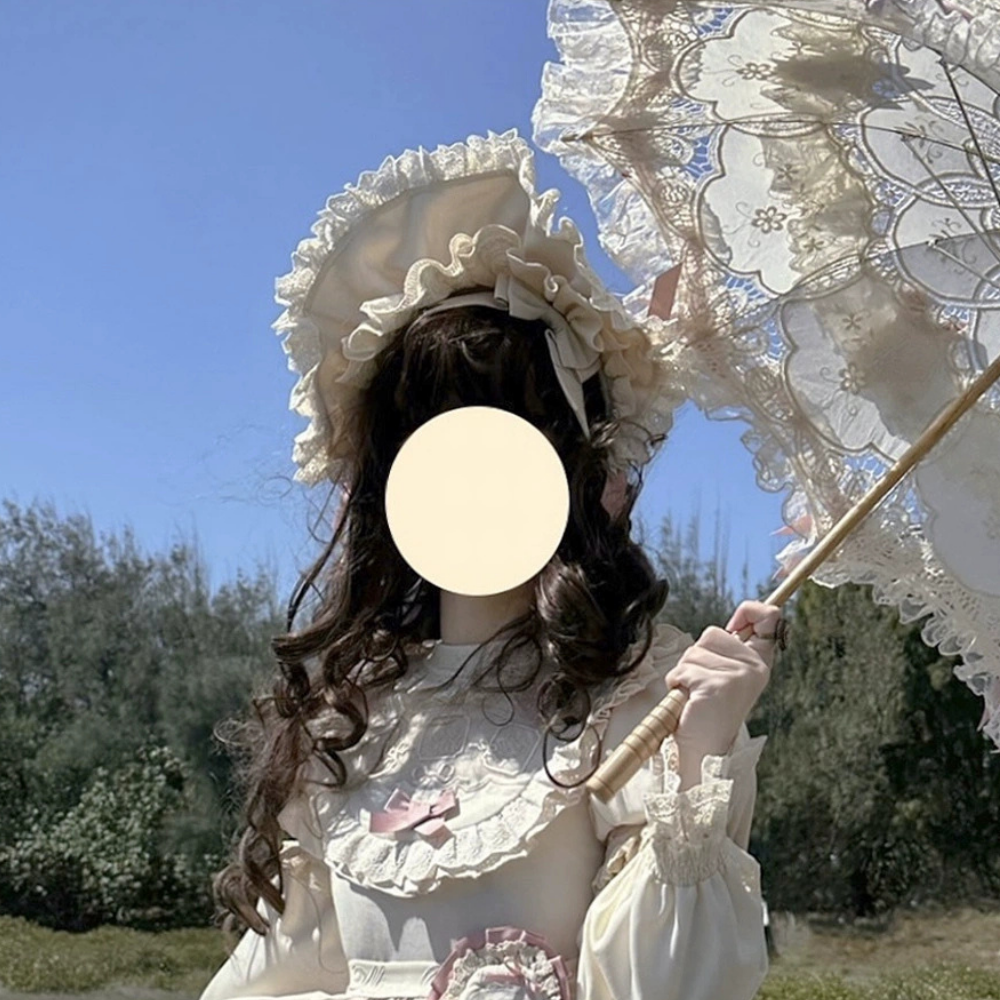 【同時購入のみ】Ribbon Doll ボンネット・ロゼット他アクセサリー