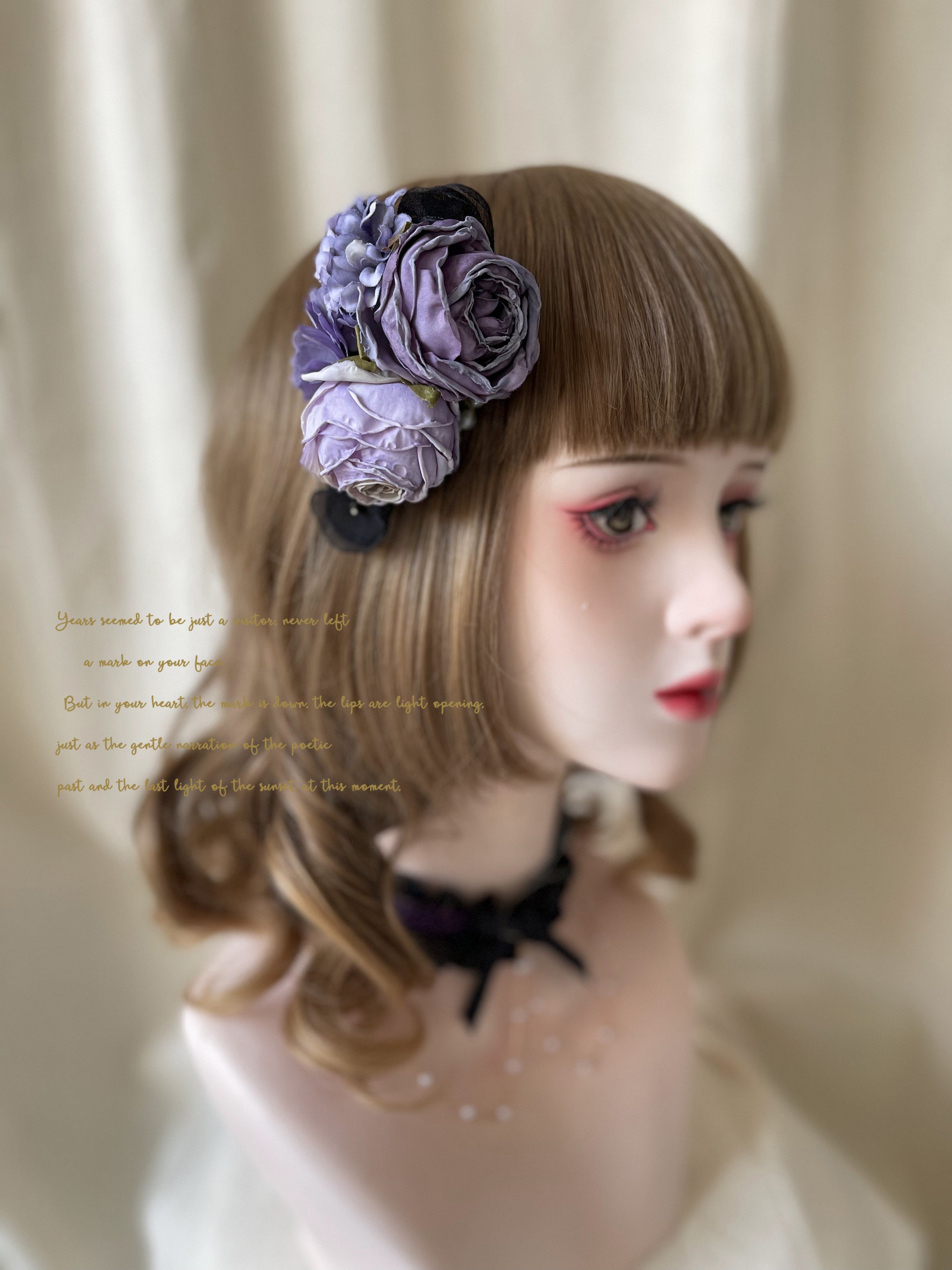 【同時購入のみ】Rose Fairy 帽子・コサージュ他アクセサリー
