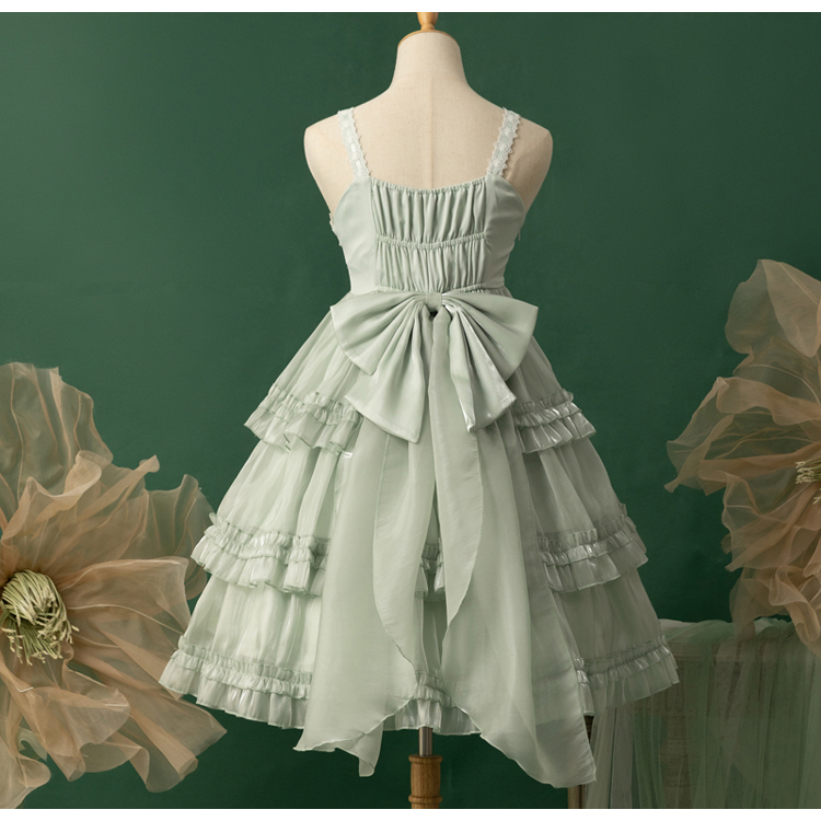 Maiden's Holiday Pearl Puff Jumper Skirt All 6 Colors
