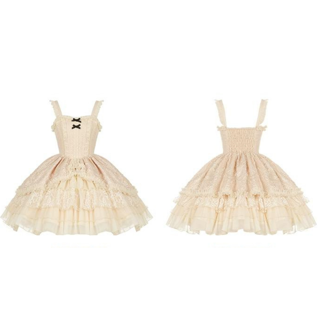 [Pre-order] Cupcake Frill Jumper Skirt