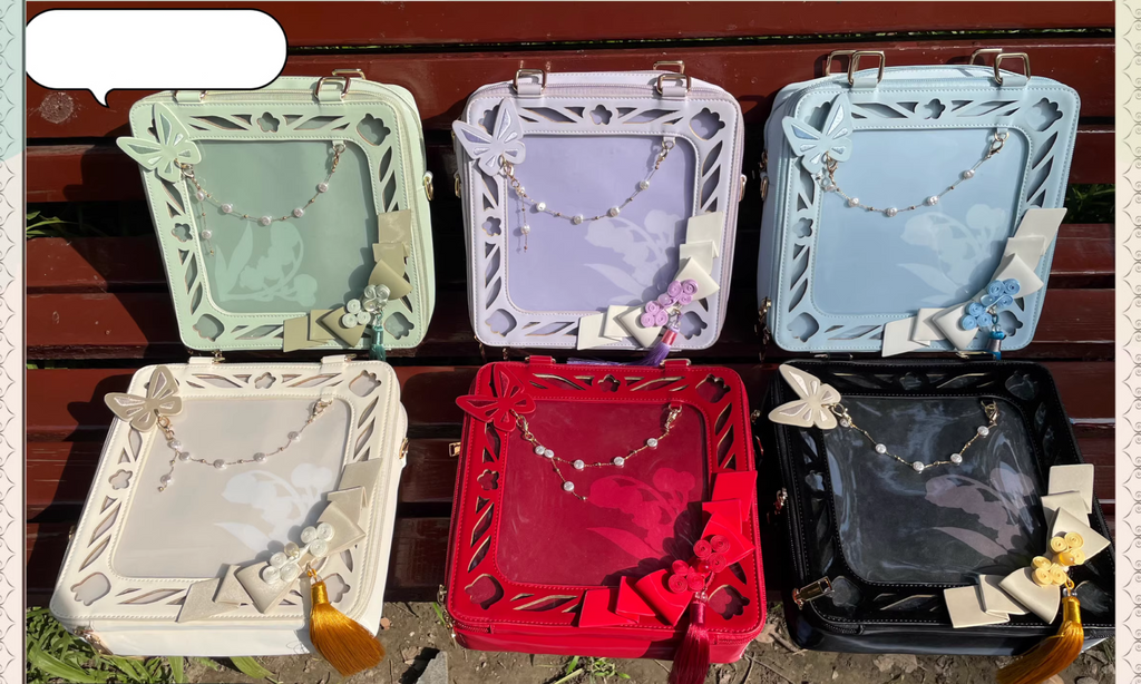 [Partial pre-order] Chinese style Suzuran Ita bag in 6 colors