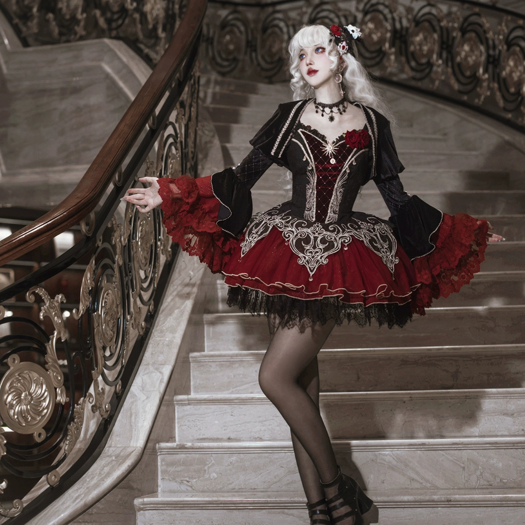 Bloodmoon Gothic Lolita Jumper Skirt