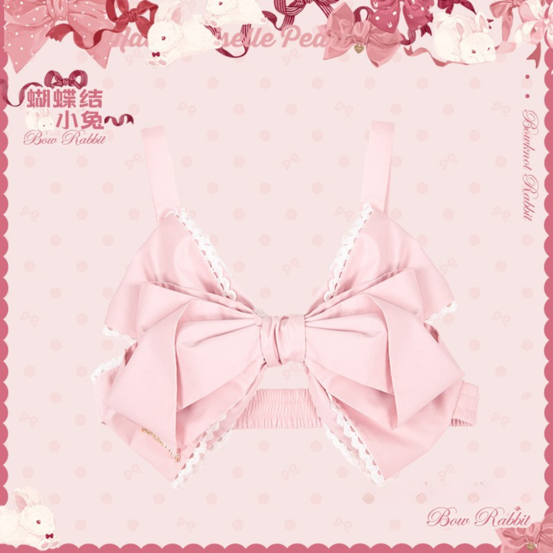 【受注予約6/11まで】Bow Rabbit ノースリーブトップス