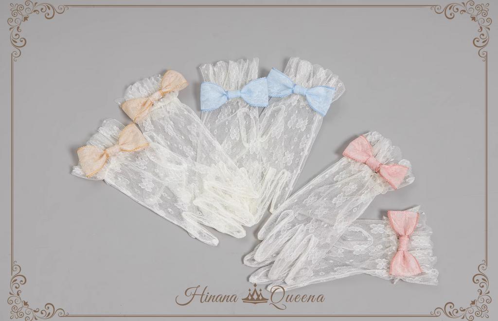 【同時購入のみ】Cotton Candy ボンネット・グローブ