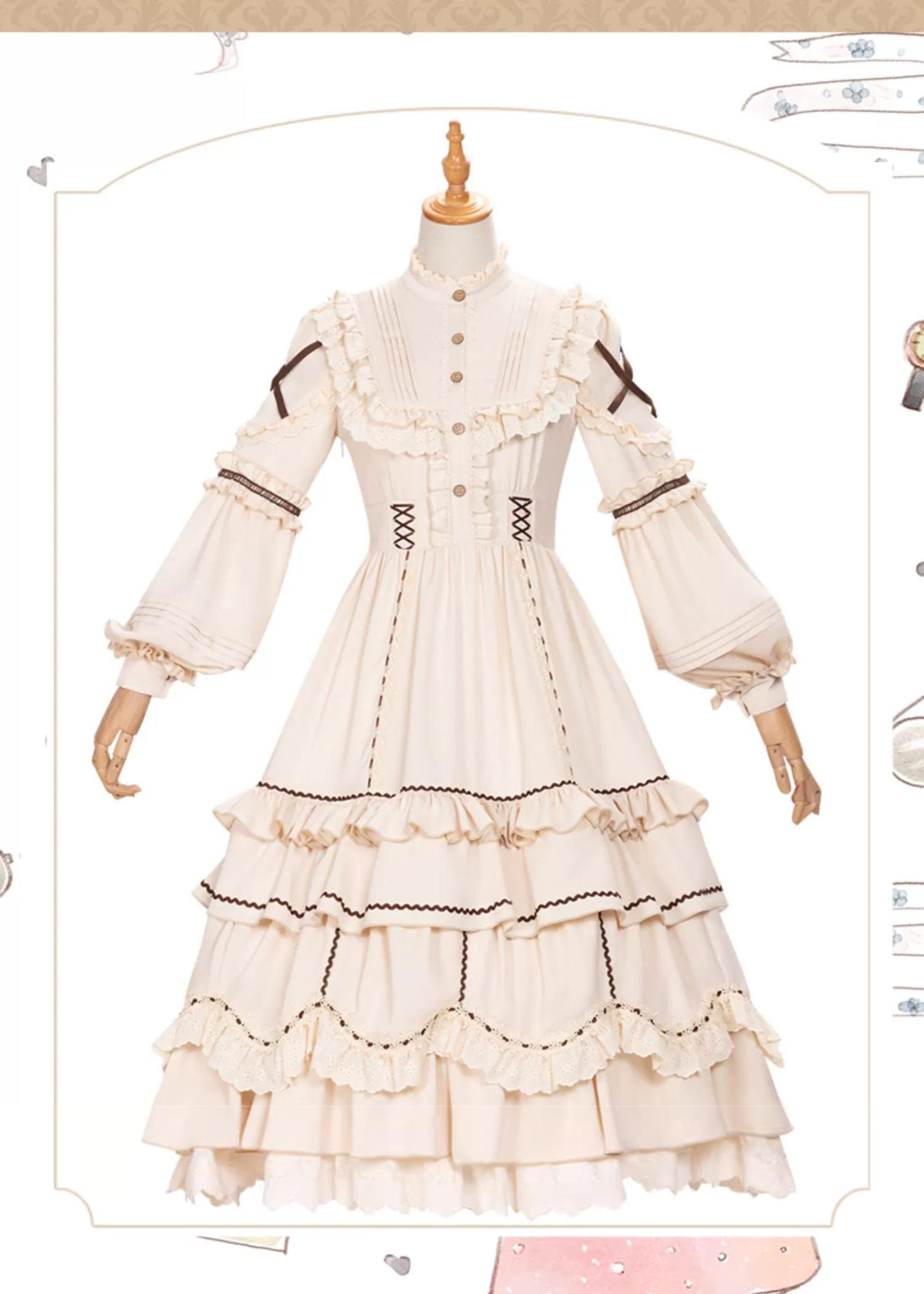 Shepherd Girl 2way Skirt Length Dress